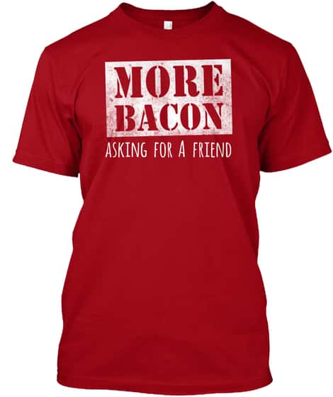 Funny Bacon Shirt Secret Bacon Addict