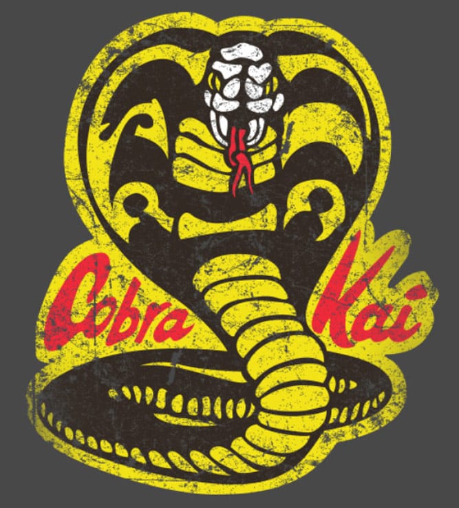 Cobra Kai Snake graphic tee